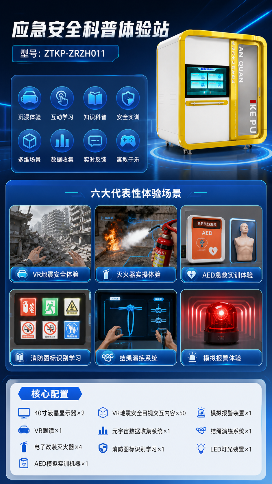 应急安全科普体验站详情图 2